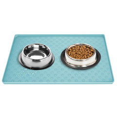 Non Slip Pet Placemat Waterproof Silicone Dog Cat Feeding Mat