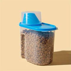 1pc Dog Food Container PP Dog Food Storage Bucket