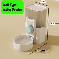 Pet Hanging Water & Food Dispenser Non Slip Automatic Drinker