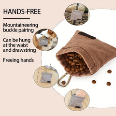 Dog Treat Pouch Portable Waterproof Puppy Dog Training Treat Bag