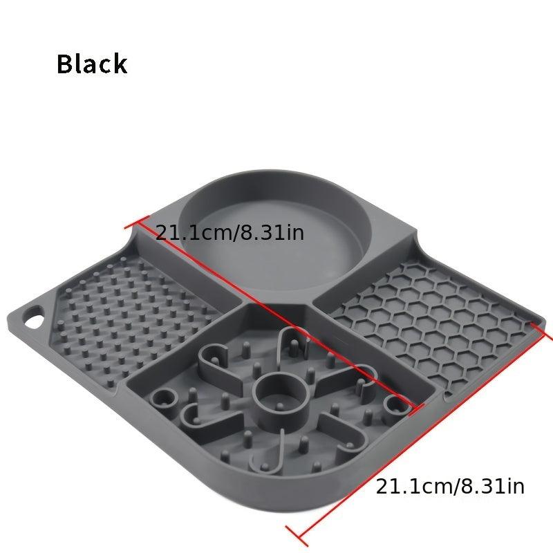 Multifunctional Cat Feeding Mat Slow Feeder Cat Treat Mat