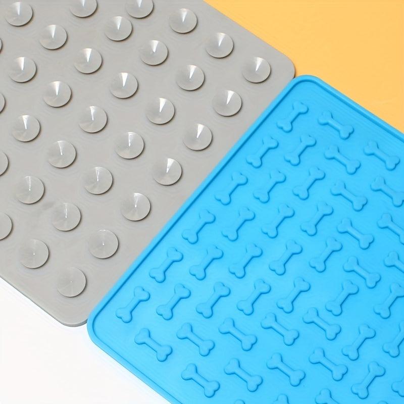 Slow Feeder Dog Food Mat Silicone with Suction Cups