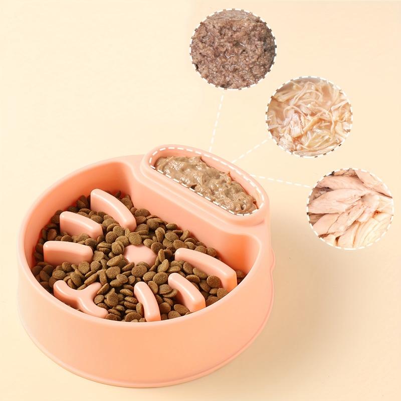 Slow Feeder Anti-Choking Pet Food Bowl for Dog and Cat