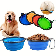 Collapsible Dog Bowl Silicone Pet Food & Water Bowl