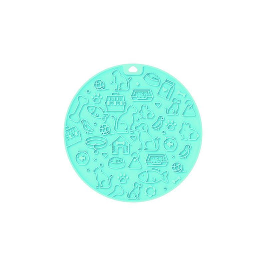 Silicone Pet Slow Feeder Mat Dog Licking Pad Non slip Placemat