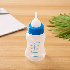 Pet Nursing Feeder Bottle Kit Kitten Puppy Milk Feeding Bottle