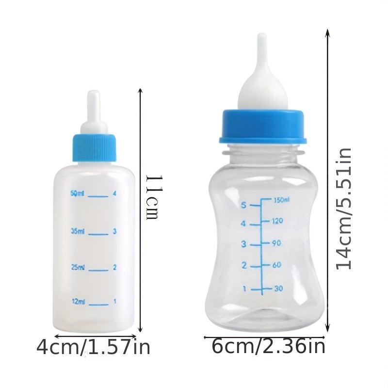Pet Nursing Feeder Bottle Kit Kitten Puppy Milk Feeding Bottle