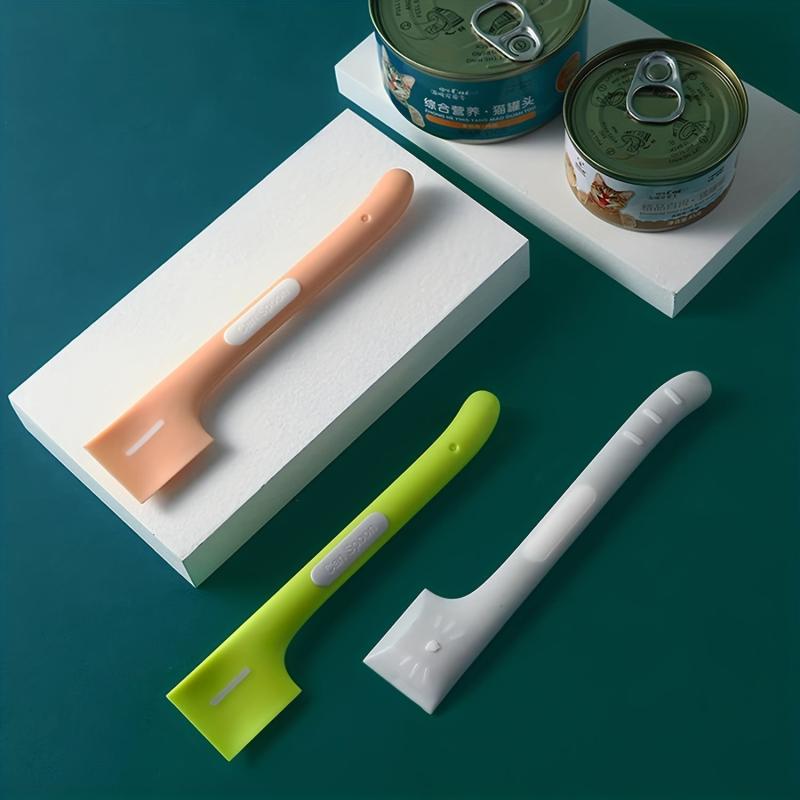 3pcs Pet Food Can Spoons for Dogs and Cats