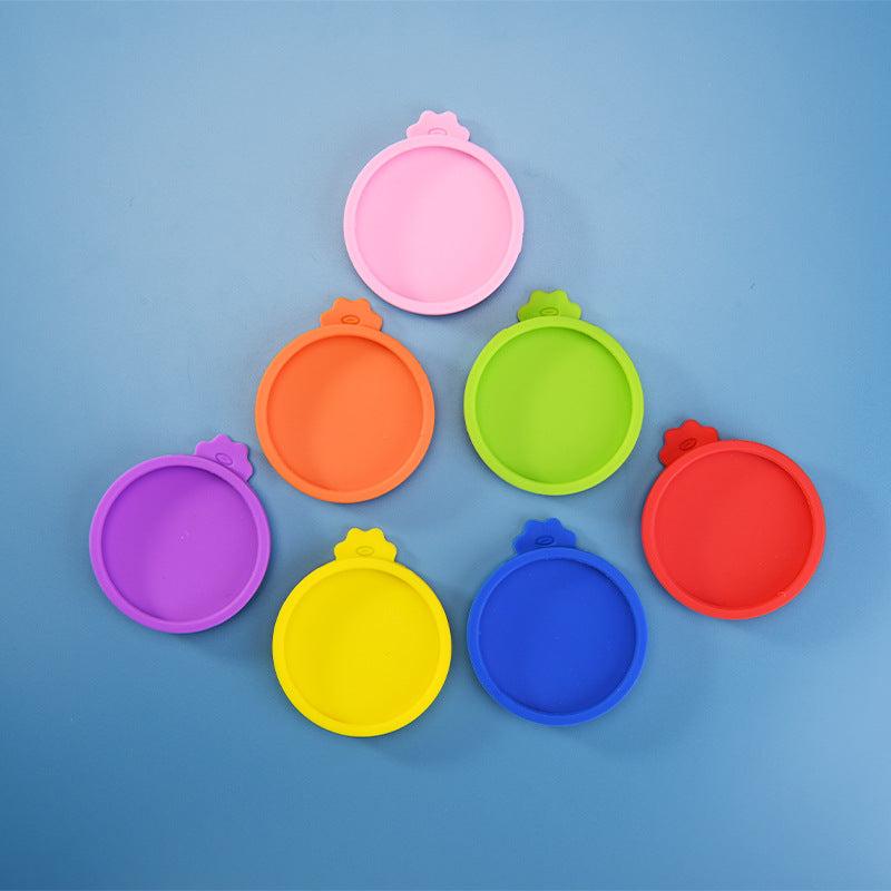 3pcs Dog Food Can Lids Silicone Can Covers Safe Storage