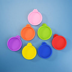 3pcs Dog Food Can Lids Silicone Can Covers Safe Storage