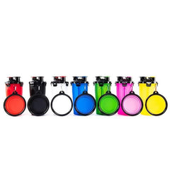 Portable Pet Water Bottle and Food Container with Bowls for Dogs and Cats
