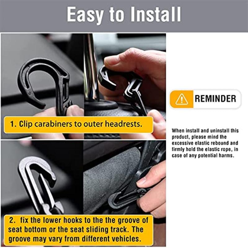 Dog Car Net Barrier & Safety Mesh Organizer