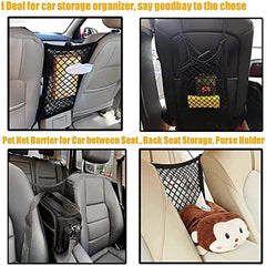 Dog Car Net Barrier & Safety Mesh Organizer