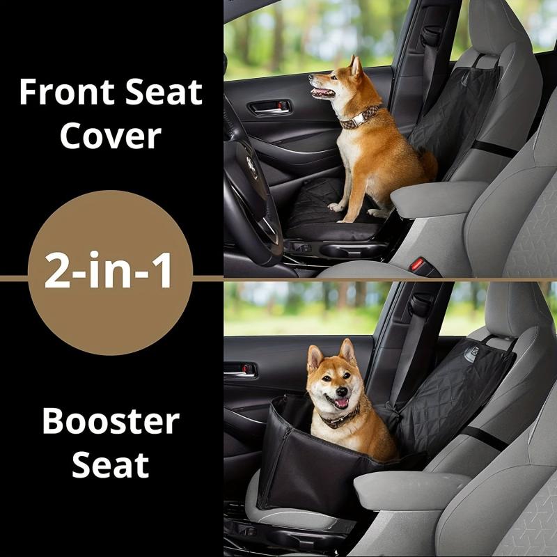 Waterproof Dog Car Seat Cover Protects Seats from Pet Hair Scratches and Dirt