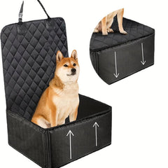 Waterproof Dog Car Seat Cover Protects Seats from Pet Hair Scratches and Dirt