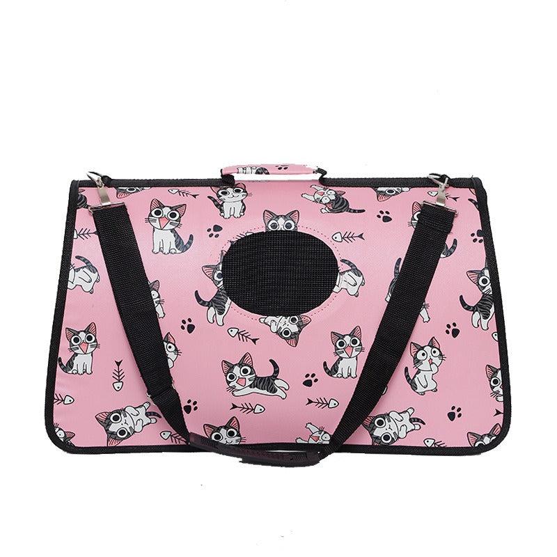 Cat Carrier Cat Backpack Pet Travel Carrier pattern