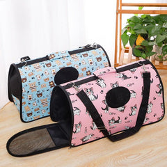 Cat Carrier Cat Backpack Pet Travel Carrier pattern