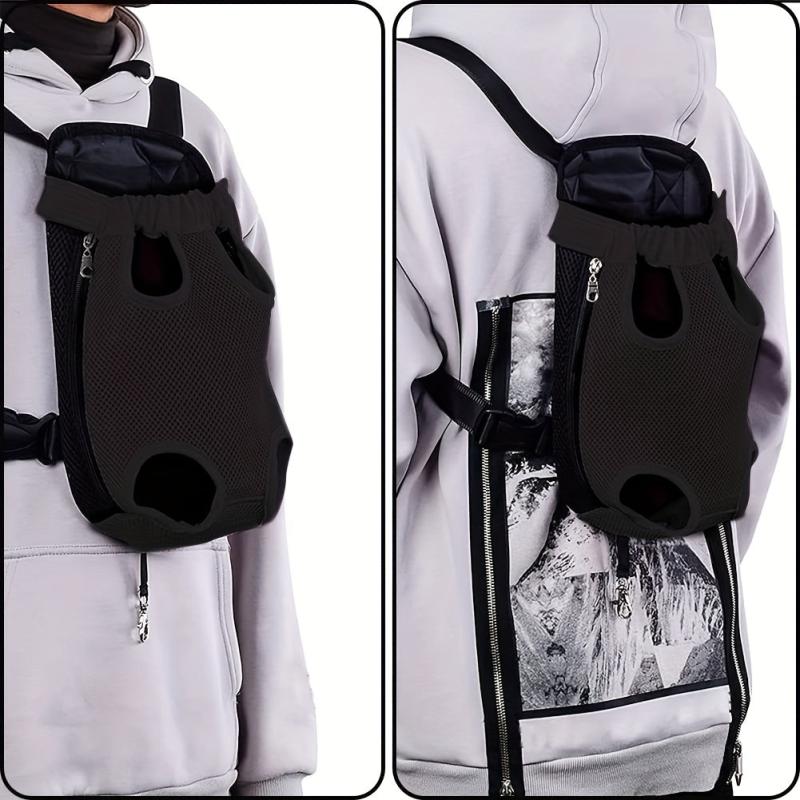 Adjustable Pet Dog Front Carrier Backpack for Small and Medium Dogs and Cats
