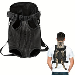 Adjustable Pet Dog Front Carrier Backpack for Small and Medium Dogs and Cats