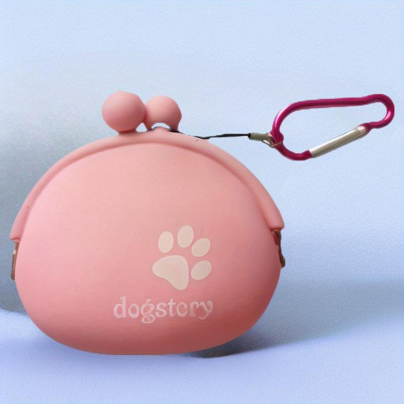 Small Silicone Dog Treat Pouch - Outdoor Waterproof Training Bag