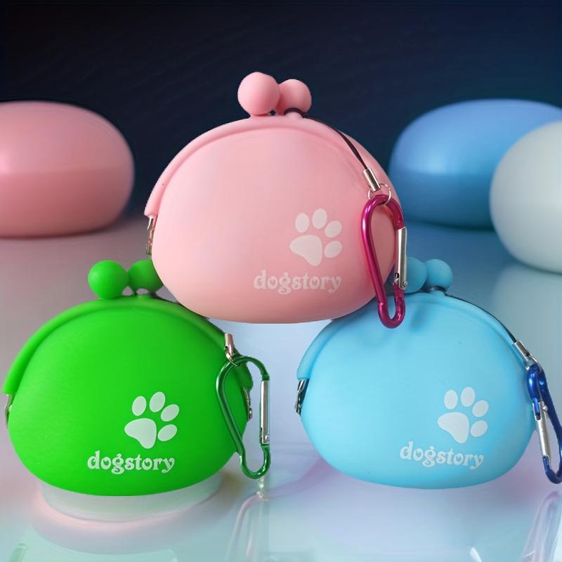 Small Silicone Dog Treat Pouch - Outdoor Waterproof Training Bag