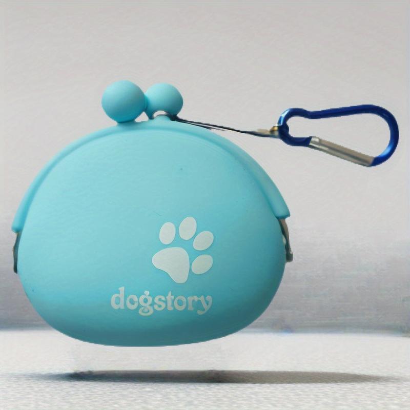 Small Silicone Dog Treat Pouch - Outdoor Waterproof Training Bag