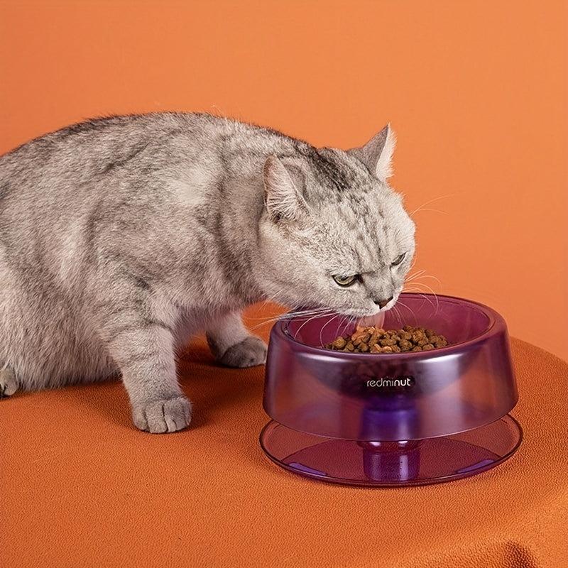Adjustable Elevated Cat Feeder Bowl for Spine Protection