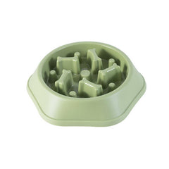 Pet Slow Feeder Bowl for Controlled Eating Speed