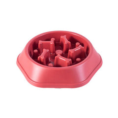 Pet Slow Feeder Bowl for Controlled Eating Speed