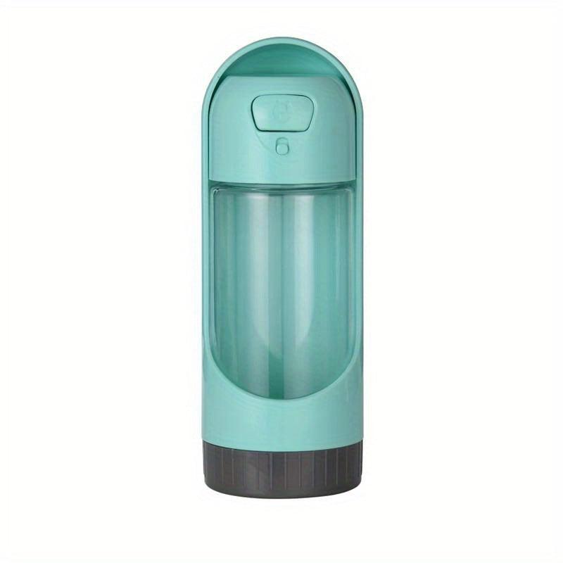 Portable Dog Water Bottle with Food Container Combo