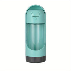 Portable Dog Water Bottle with Food Container Combo