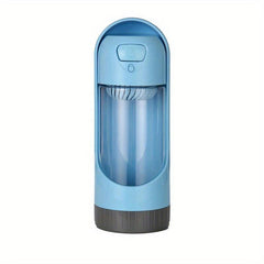 Portable Dog Water Bottle with Food Container Combo