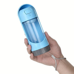 Portable Dog Water Bottle with Food Container Combo