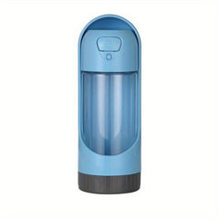 Portable Dog Water Bottle with Food Container Combo