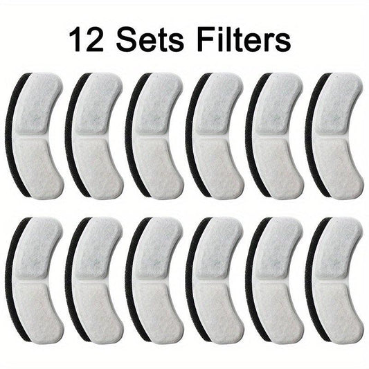 12 Cat Water Fountain Filter Replacement Filters For Automatic Drinking Feeder
