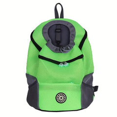 Breathable Mesh Dog Carrier Backpack Outdoor Travel Bag