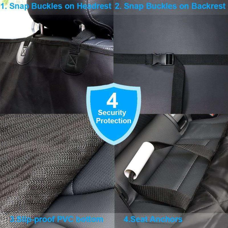 Waterproof Dog Car Seat Cover Nonslip Pet Protector for Cars Trucks SUVs