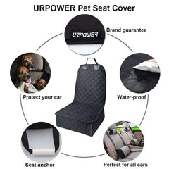 Waterproof Dog Car Seat Cover Nonslip Pet Protector for Cars Trucks SUVs