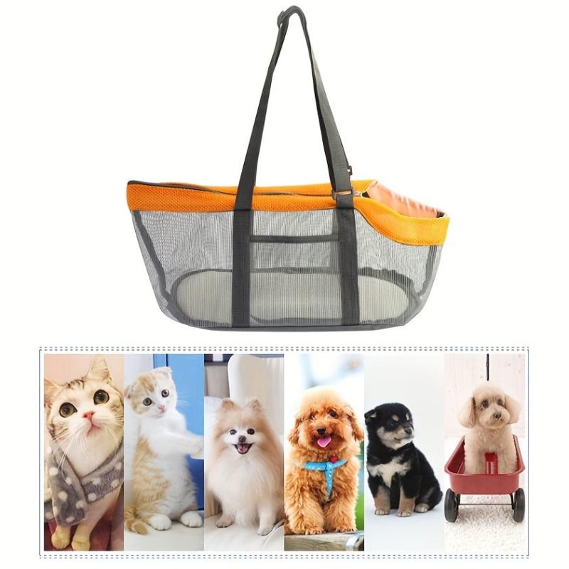 Convenient Breathable Pet Bag for Going Out - Cat & Dog Handbag