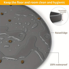 Cloud Shaped Silicone Dog Feeding Mat Non-Slip Pet Placemat
