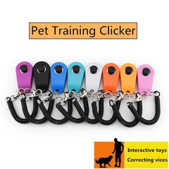 Effective Pet Training Clicker with Wrist Strap - Train Dogs and Cats Easily