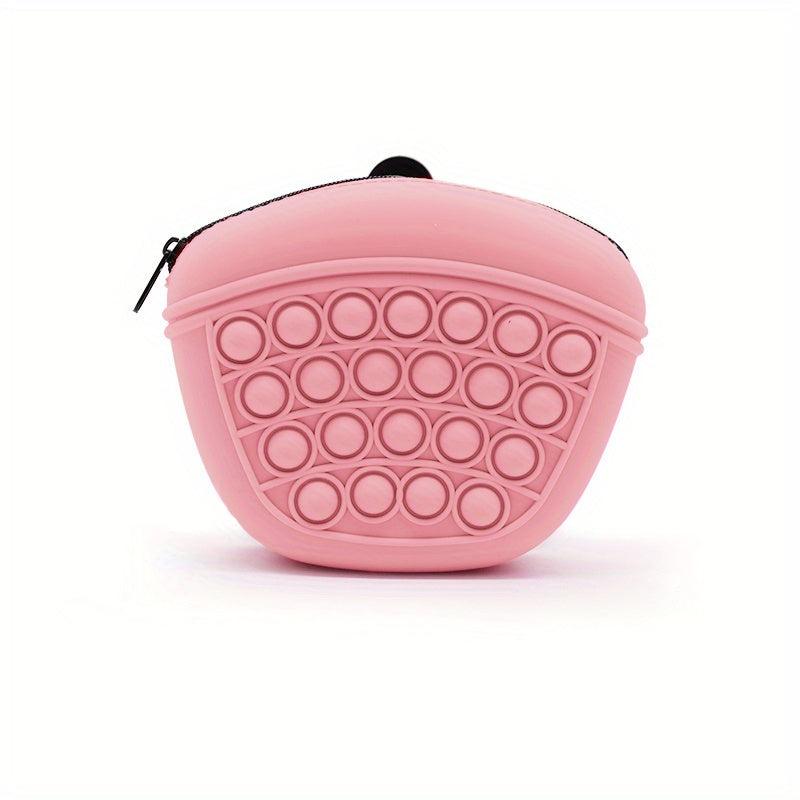 Silicone Dog Treat Pouch with Zipper for Training