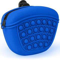 Silicone Dog Treat Pouch with Zipper for Training
