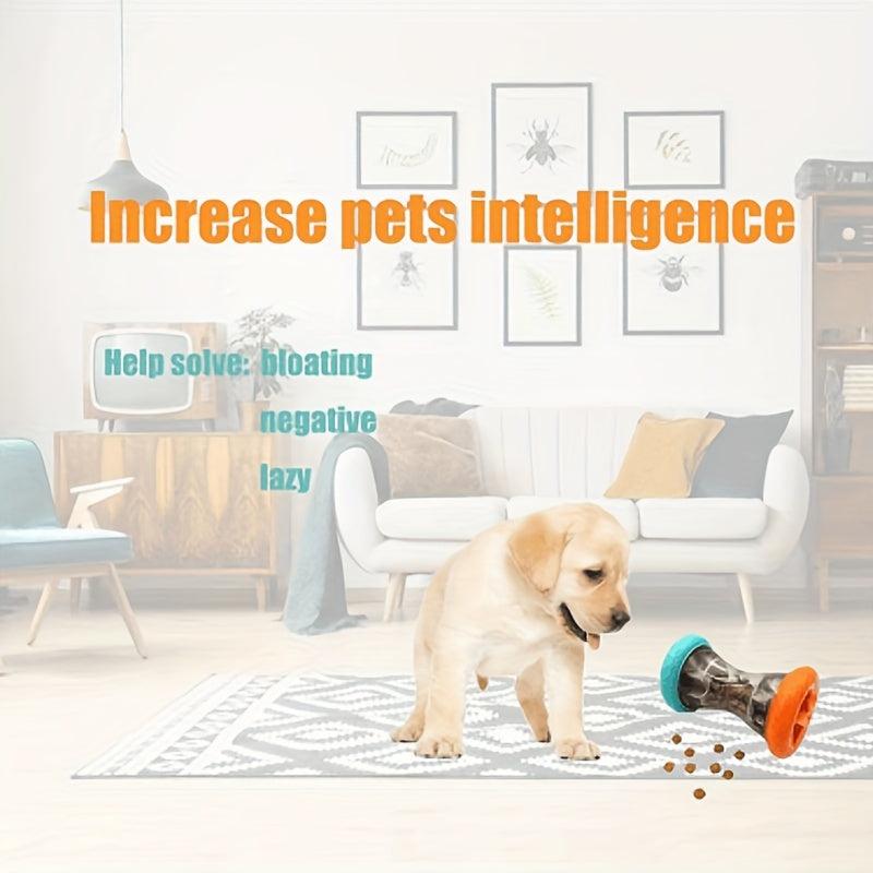 Interactive Barbell Dog Toy for Small Dogs