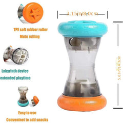 Interactive Barbell Dog Toy for Small Dogs