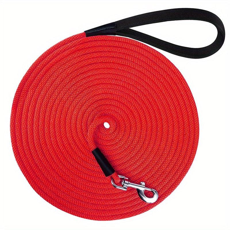 Nylon Training Dog Leash for Small Medium Large Dogs 4.57m-9.14m-15.24m