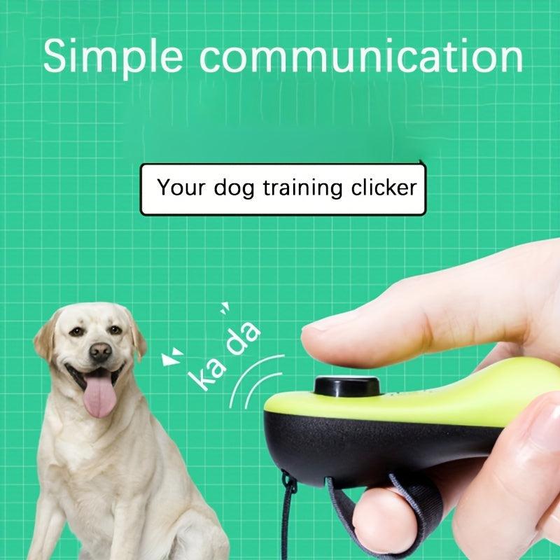 Dog Training Clicker With Lanyard Durable Portable Dog Toy