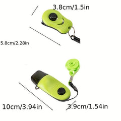 Dog Training Clicker With Lanyard Durable Portable Dog Toy