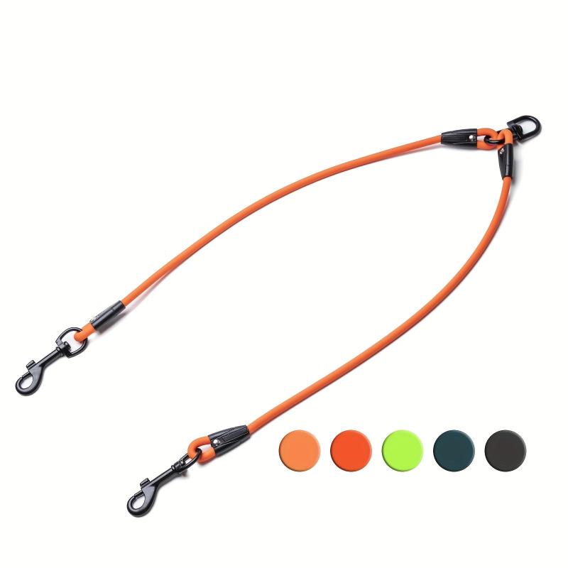 Waterproof Dual Pet Leash - Walk 2 Dogs Comfortably