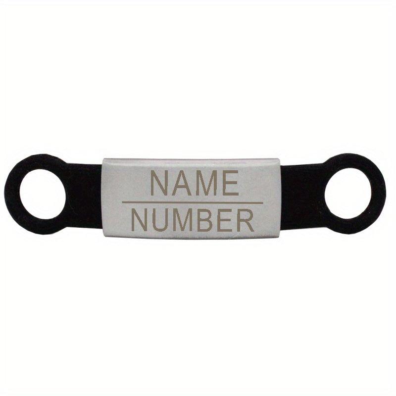 Colloid Pet ID Tag Stainless Steel Custom Engraving Nameplate